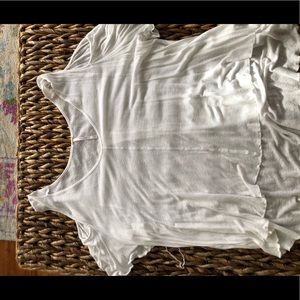 Free people white shirt